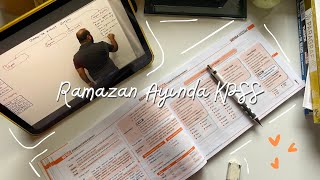 Ramazan Ayında KPSS Vlog 7 ✨ Psikolojik süreç dertleşme kpss kpsslisans studyvlog [upl. by Ebehp278]