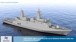 El representante de Navantia nos explica sobre la Fragata F538 para la MGP [upl. by Aiehtela]