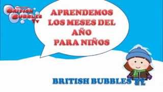 Meses del año para niños  Ayuda a aprender los meses canción BBTV15 [upl. by Hamehseer]