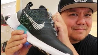 NIKE HYPER ADAPT AUTO LACE SHOE WORTH IT MY REVIEW  SIZING amp ON FEET HyperAdapt NikeAdapt [upl. by Nairrot]