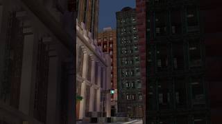 Would you live here minecraftcity minecraftbedrock minecraftinspiration minecraftbuild [upl. by Gilligan]