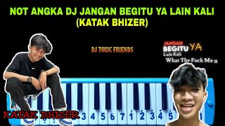 Not Pianika Katak Bhizer Jangan begitu ya lain kali  dj toxic friends [upl. by Tebazile]