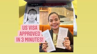 US Spousal Visa  Approved in 3 minutes CR1 Visa My interview experience 2022 [upl. by Esilec860]