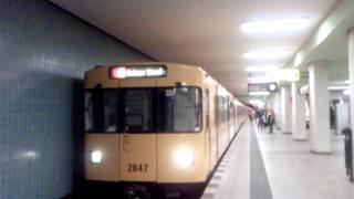 Ausfahrt F90 Leopoldplatz U9 [upl. by Navannod340]