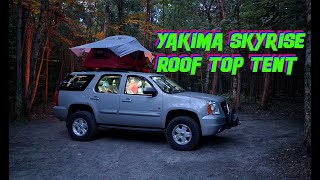 Yakima SkyRise Roof Top Tent New to Us [upl. by Sile]