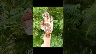 Tattoo style mehndi designs karvachuth specia easy mehndi designs ❣️🌿 [upl. by Schell]