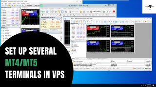 How to install Multiple MT4 MT5 on same computer or on VPS StepbyStep Tutorial algotrading [upl. by Isacco]