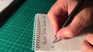 Parker Jotter fountain pen 2018 new edition [upl. by Ocimad97]