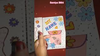 my personal diary decoration ideas by memy personal diarydiary drawing easy [upl. by Lawley]