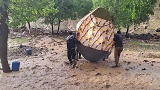 The Terrible Flood And Aid to a Flooded Nomadic Family [upl. by Atiugal]