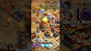 Super goblin vs healing builders 🤨🤨🤨🤨🤨🤨🤨🤨 shorts clashofclans [upl. by Pennebaker]