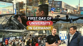 FIRST DAY OF UNIVERSITY IN GERMANY 🇩🇪 2023  TH INGOLSTADT  DARSHAN BHUVA [upl. by Cotter887]