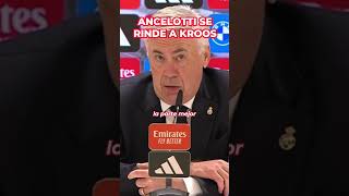 ANCELOTTI explica la IMPORTANCIA de TONI KROOS en el REAL MADRID [upl. by Prevot]