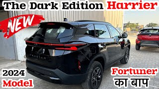 New Tata Harrier Facelift 2024  The Dark Edition  harrier Pure plus s dark edition  harrier 2024 [upl. by Verbenia]