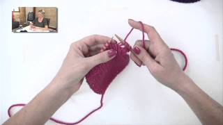 Knitting Help  Yarn Over [upl. by Ebag]