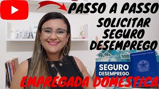 Vídeo tutorial como utilizar o serviço digital quotSolicitar o SeguroDesempregoquot [upl. by Dimitry]