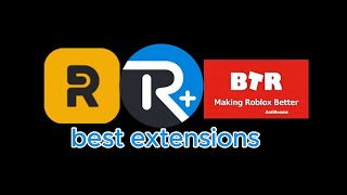 best roblox extensions [upl. by Barfuss394]