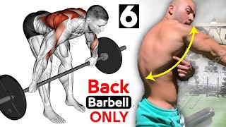 How to do Back Workout with Barbell Row [upl. by Marijo]