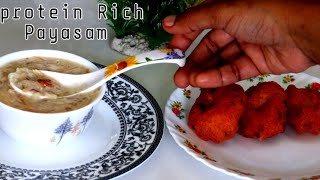 vlog 9  protein rich  recipe  payasam  in tamil  the home director [upl. by Lawler721]