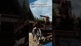 Experience Moving Carriages in Skyrim with This Mod [upl. by Nnylaf]