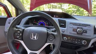 2012 Honda Civic Check DRL Systems [upl. by Ahsiener]