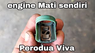 Simbol Bateri Menyala  engine tidak boleh start  PERODUA VIVA [upl. by Urien]