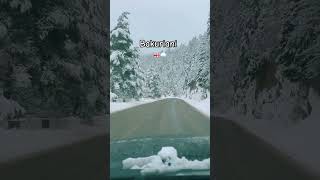 ბაკურიანი 🌨️bakuriani 🇬🇪snow winter travelvideo blogger vlog vlogging [upl. by Annahvas307]