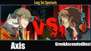 Axis Shadow Ken VS GreekAscendedDust Shadow Yosuke Top TierPro Skill Level [upl. by Olcott749]