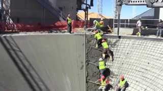 Wow Conical Concrete Pour of Grain Silo [upl. by Cordeelia]