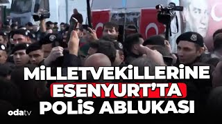 Esenyurt Meydanında CHPli vekiller ve polis arasında arbede çıktı shorts [upl. by Nedla]