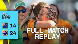 Australia edge epic  New Zealand v Australia  Full Match Replay  Perth HSBC SVNS [upl. by Hank]