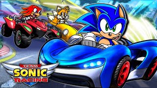 🌟 Gotta Go FAST  Sonic Tails amp Knuckles Play quotTeam Sonic RACINGquot [upl. by Miehar]