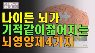 뇌가 쪼그라들지 않기위해 섭취할 뇌영양제 포스파티딜세린 치매예방 인지력 기억력 좋아지는 뇌 영양제 4가지이은성약사의라키아TV [upl. by Roane389]