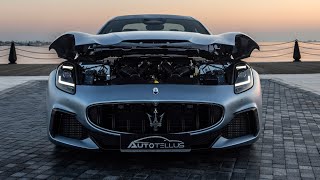 2024 MASERATI GRANTURISMO TROFEO ”75TH ANNIVERSARY EDITION”  IN FULL DETAIL  550HP WITH F1 TECH [upl. by Cyrill]