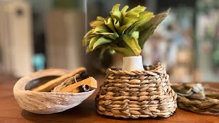 I Made a Basket from Scratch Using Only Cattails [upl. by Nnasor]