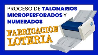 ☑️ Microperforadora automática PROFESIONAL Cyklos RPM 350 y Software de NUMERACIÓN [upl. by Ehgit]