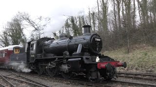 The Battlefield Line Railway  3rd February 2024  Leicestershire  England [upl. by Thilda]