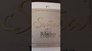 L4 Soñal blanco etiqueta 665DO Ribeiro Ribadavia OR Con amigos 241097 vinos etiquetas [upl. by Rasure]