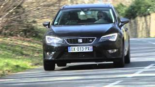 Essai Seat Leon ST 18 TFSI 180ch FR [upl. by Ydnolem745]