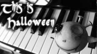 This Is Halloween 2012 The Nightmare Before Christmas Piano Version [upl. by Pega664]