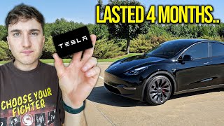 Im Already Selling My Tesla Model Y After 4 Months [upl. by Croner]