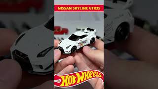 Hot Wheels Nissan gtr 35 быстрый обзор машинки [upl. by Olshausen594]