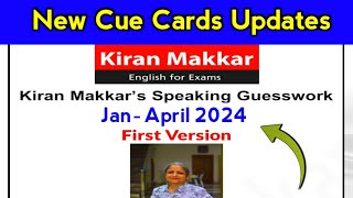 January to April 2024 cue cards  Makkar January to April cue cards 2024  IELTS speaking exam 2024 [upl. by Connett230]