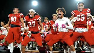 Kahuku Football 2022 Open Division State Champions  Haka [upl. by Waverly]