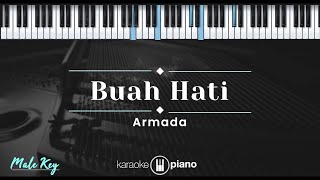 Buah Hati  Armada KARAOKE PIANO  MALE KEY [upl. by Aicirtam912]