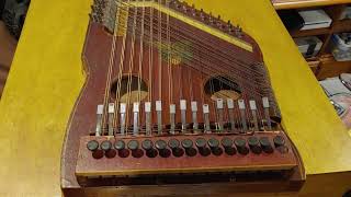 Restoring Antique Guitarophone Hammered Zither WIP [upl. by Enisaj]