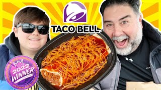 Taco Bell Enchirito IS BACK On The Menu We Also Review the 7Layer Nacho Fries [upl. by Siduhey13]