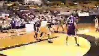 Xavier Oliver of Alabama State University Dunks Over Alcorn State 2003 [upl. by Tobit882]