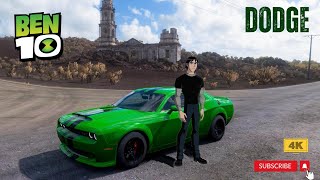 DODGE CHALLENGER SRT DEMON gameplay  Forza Horizon 5  4K [upl. by Kirbie]