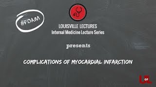 Complications of Myocardial Infarctions with Dr Brown [upl. by Inajna739]